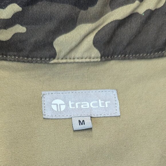 NWT Tractr Size Medium Camo Long Vest - Picture 7 of 16